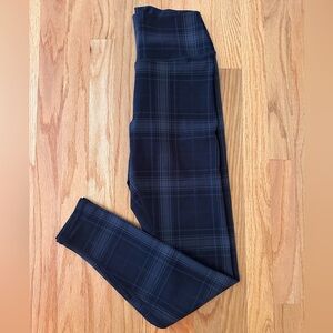 Alo Yoga Women's Plaid High Rise Leggings Size L